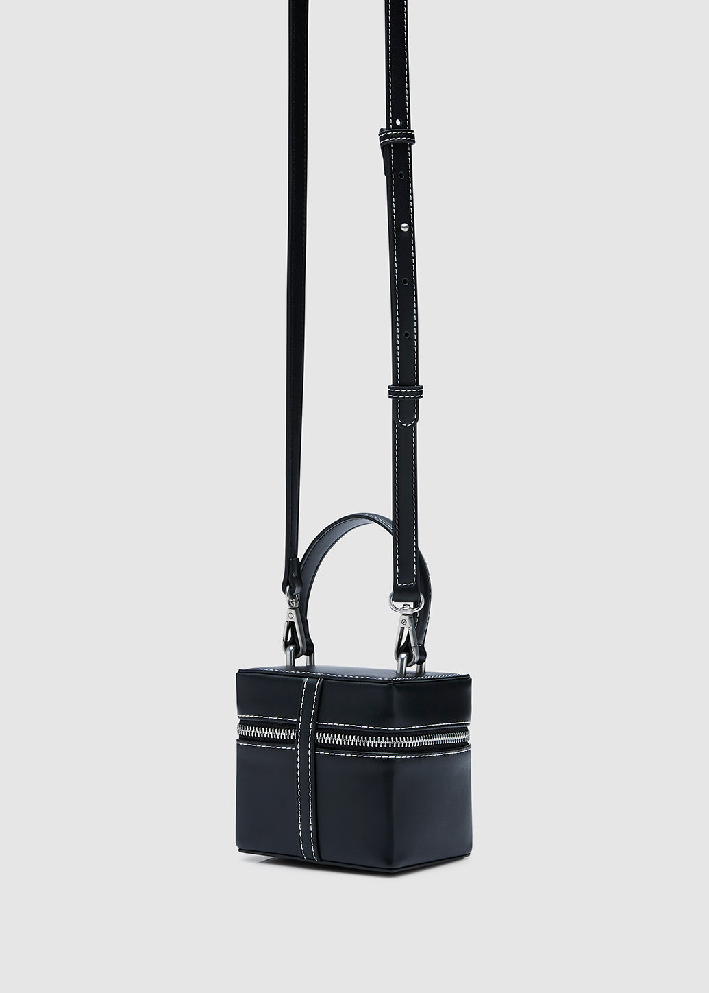 cube leather crossbody bag cube leather crossbody bag