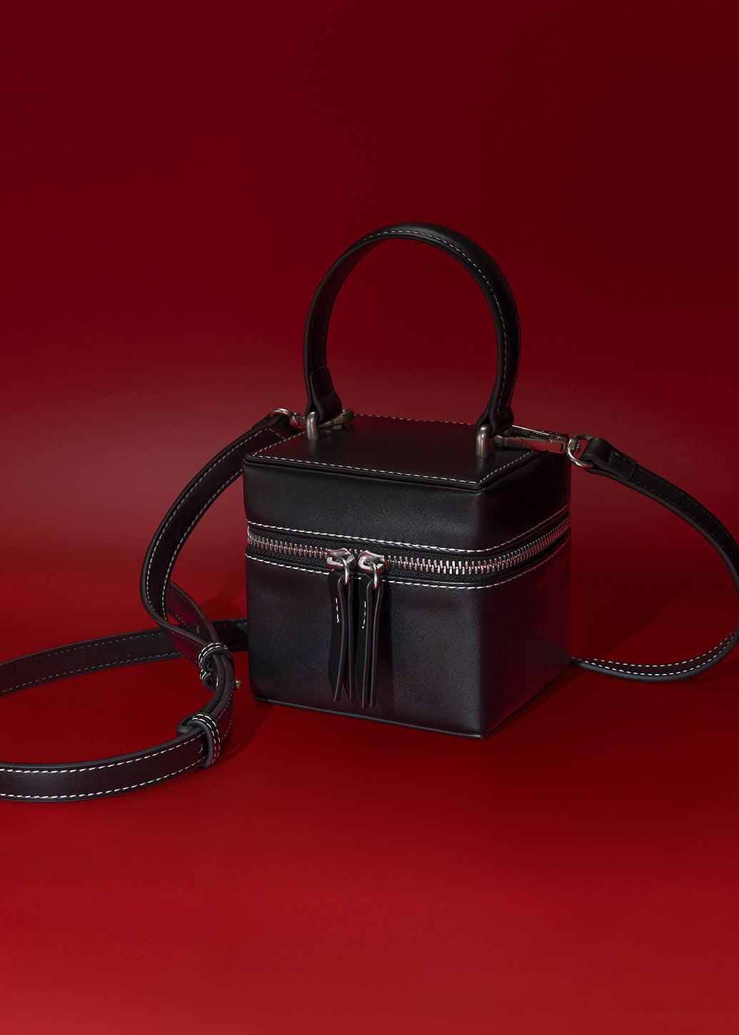 cube leather crossbody bag cube leather crossbody bag